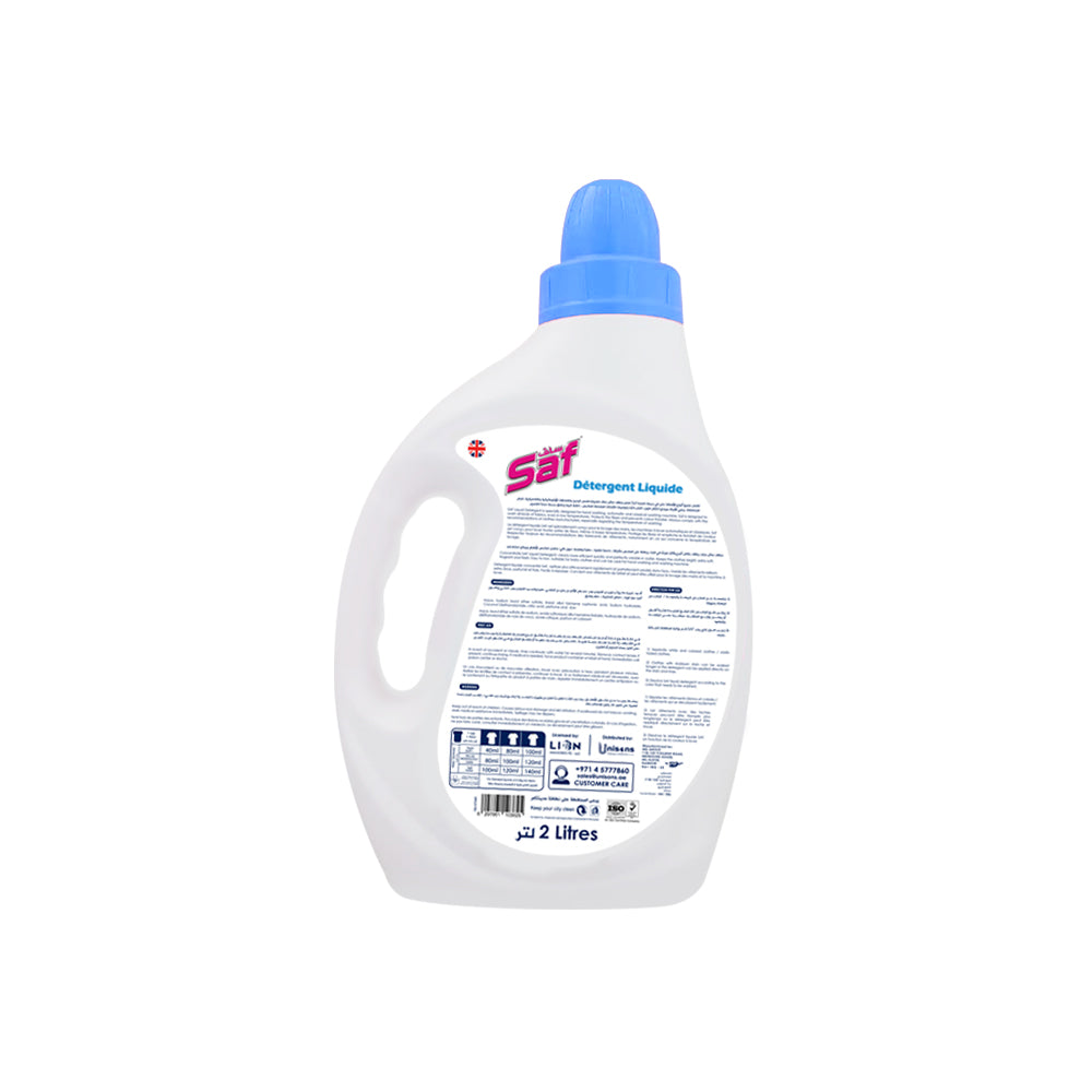 Saf Liquid Detergent Blue 2L