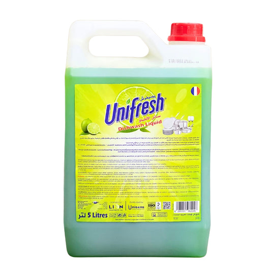 Unifresh Dishwashing Liquid Lime Green 5L