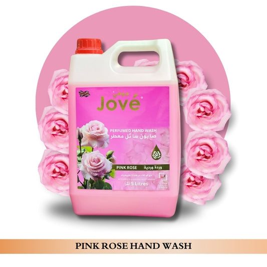 غسول اليدين جوف وردي 5 لتر
