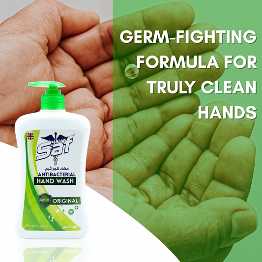 Saf Antibacterial Hand Wash 500ML (Pack of 2)