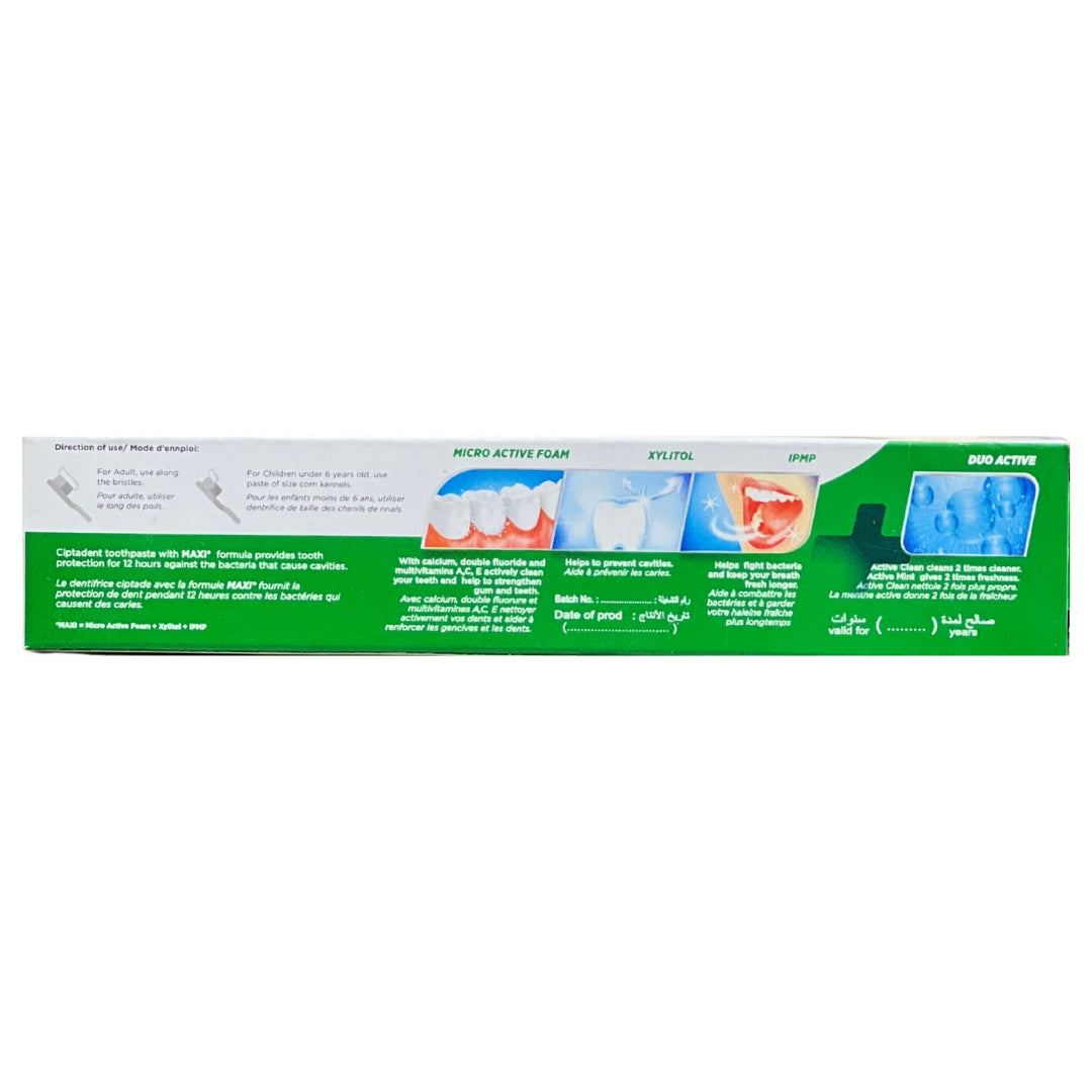 Dentifrice Ciptadent Maxi Plus Menthe Fraîche 30 g