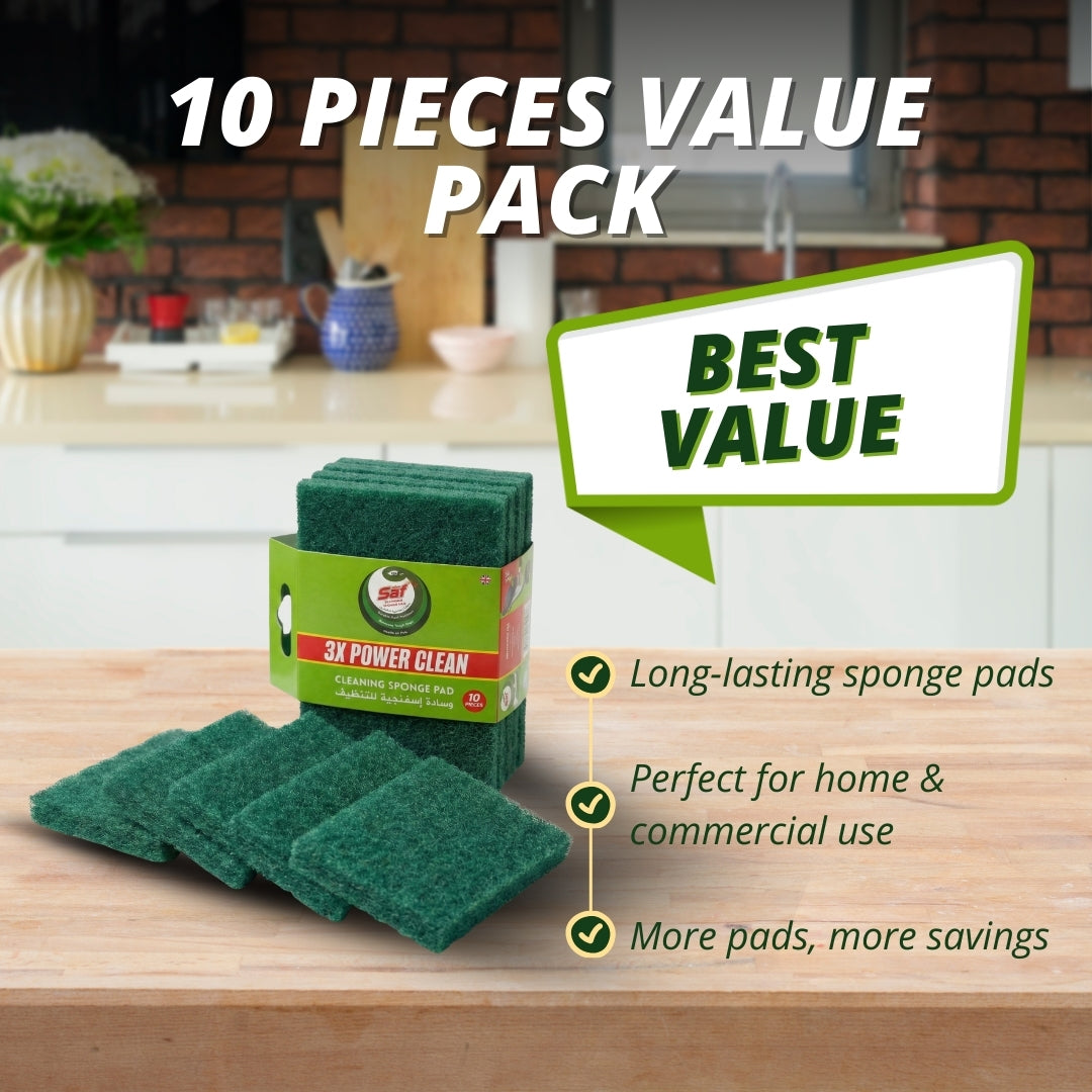 Saf Scouring Pads – Pack of 10
