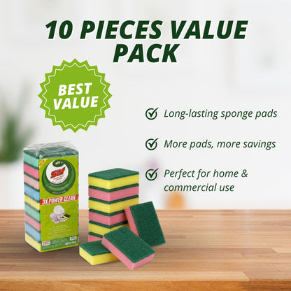 Saf Scrub Sponge Pack of 10