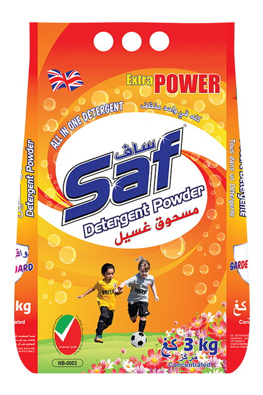 Saf Détergent en Poudre Orange 3KG