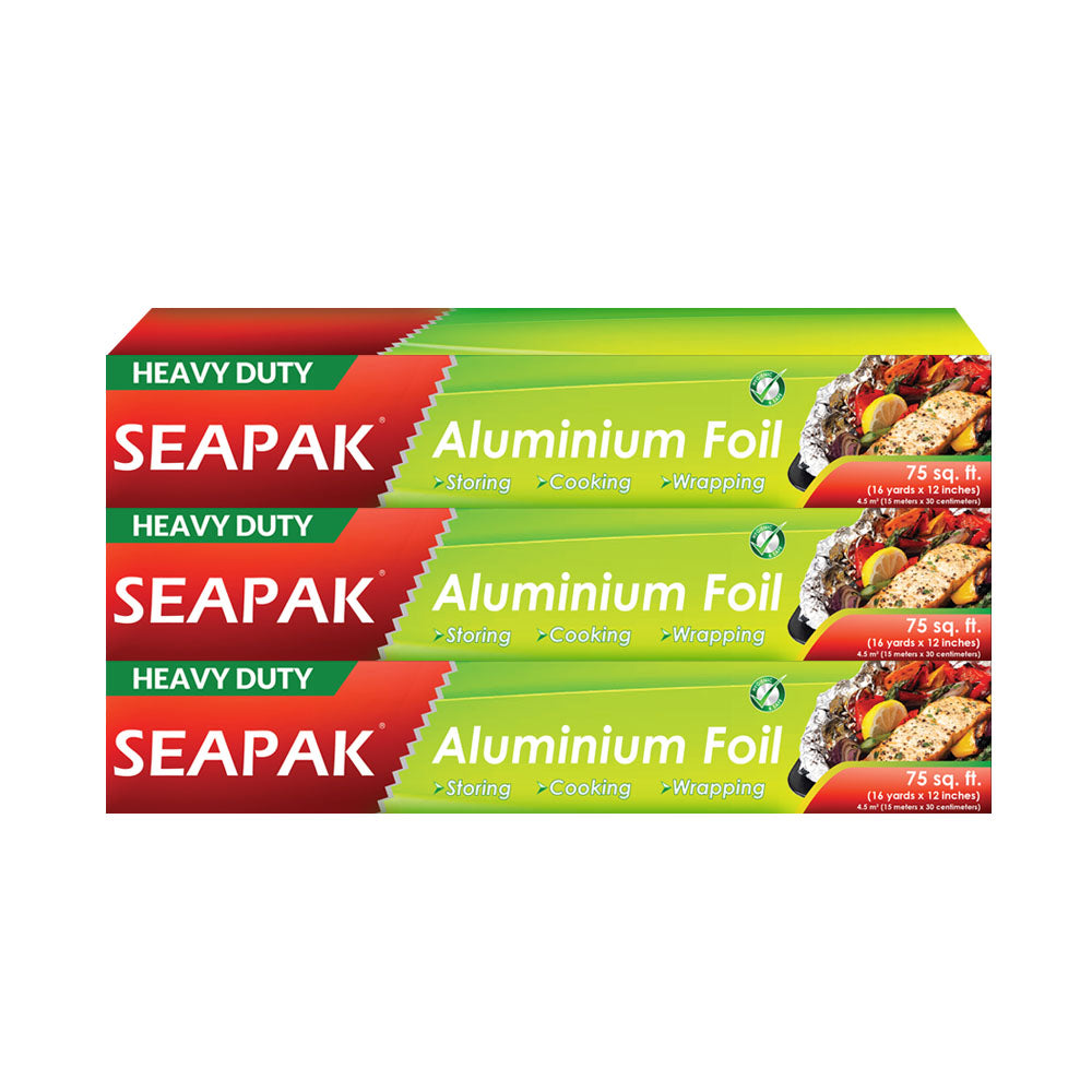 Feuille d'aluminium Seapack 3 x 75 pi² (paquet de 3)