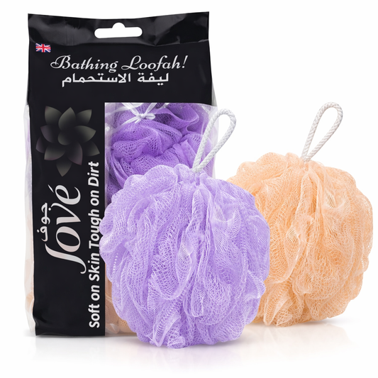 Jove Bath Loofah Sponge – 2 Pcs Pack