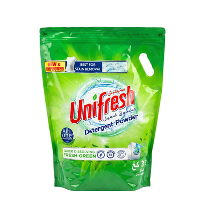 Unifresh Detergent Powder Green 3KG