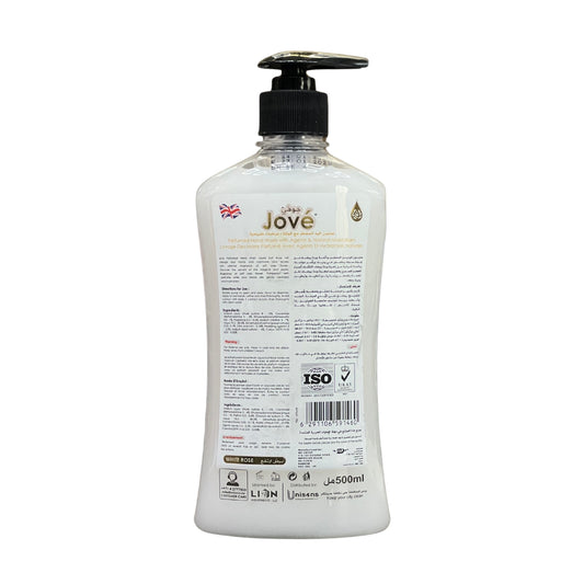 Savon pour les mains Jove Rose Blanche – 500 ml 