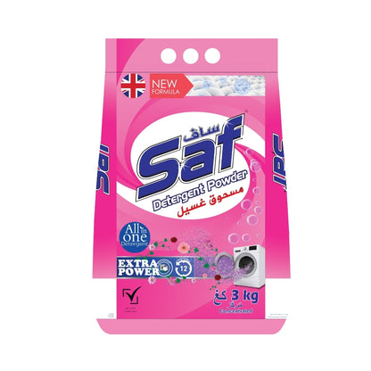 Saf Detergent Powder Pink 3KG