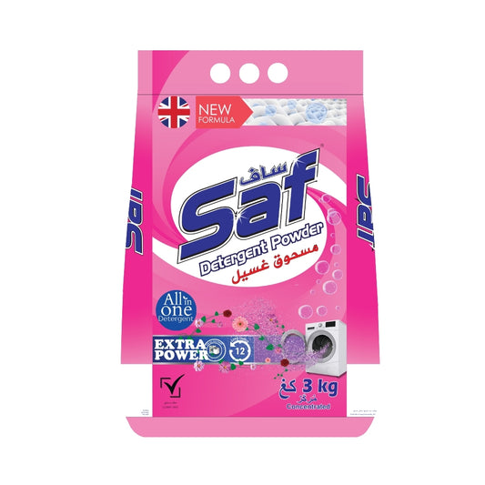 Saf Detergent Powder Pink 3KG