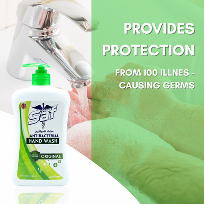 Saf Antibacterial Hand Wash 500ML (Pack of 2)