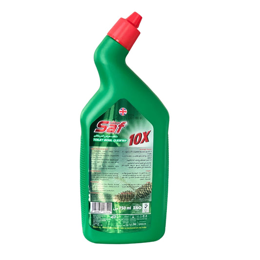 Nettoyant pour cuvette de toilettes SAF vert 750 ml