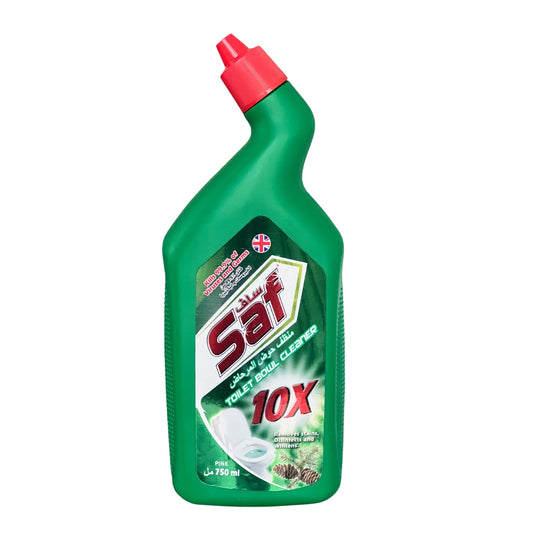 Nettoyant pour cuvette de toilettes SAF vert 750 ml