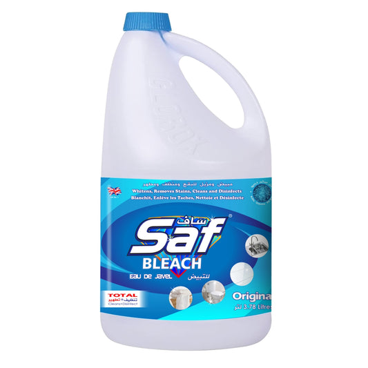 Nettoyant multi-usages à l'eau de Javel Saf 3,78 L 