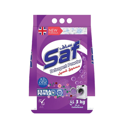 Saf Detergent Powder Purple 3KG
