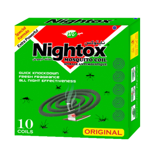 Bobine anti-moustiques Nightox verte (10 pièces/boîte)
