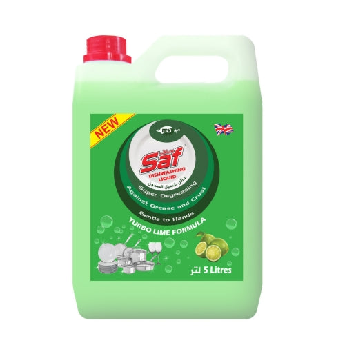 Liquide vaisselle Saf Citron vert 5L