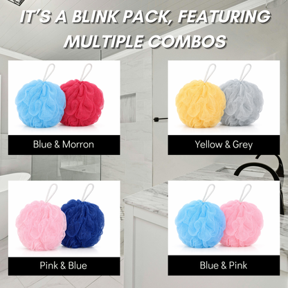 Jove Bath Loofah Sponge – 2 Pcs Pack